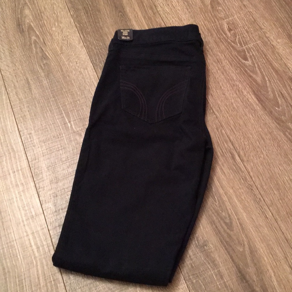 Navy blue hollister skinny pants